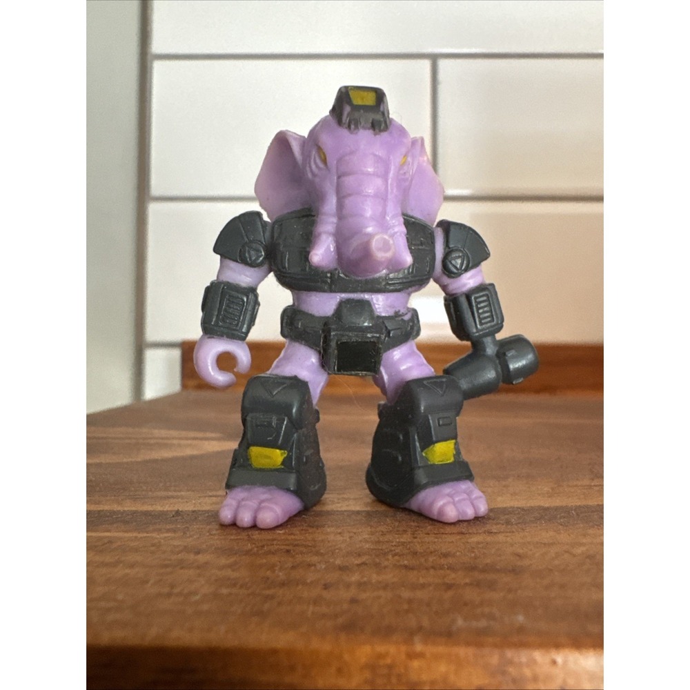 Battle Beasts #8 Sledgehammer Elephant Takara Action Figure 1986 Rub